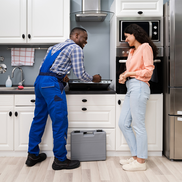 can you provide an estimate for cooktop repair before beginning any work in Grundy Virginia